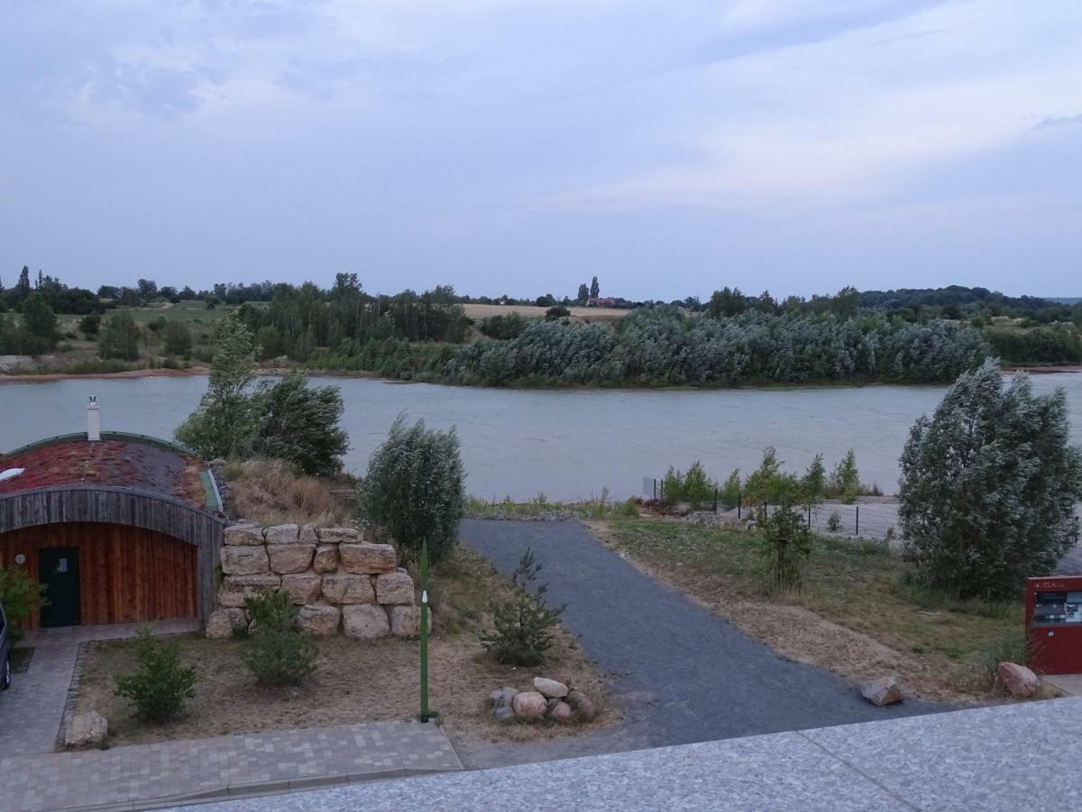Feriendomizil Am Stoermthaler See, Lagovida, Leipziger Neuseenland, Grosspoesna, Privatstrand Exterior foto