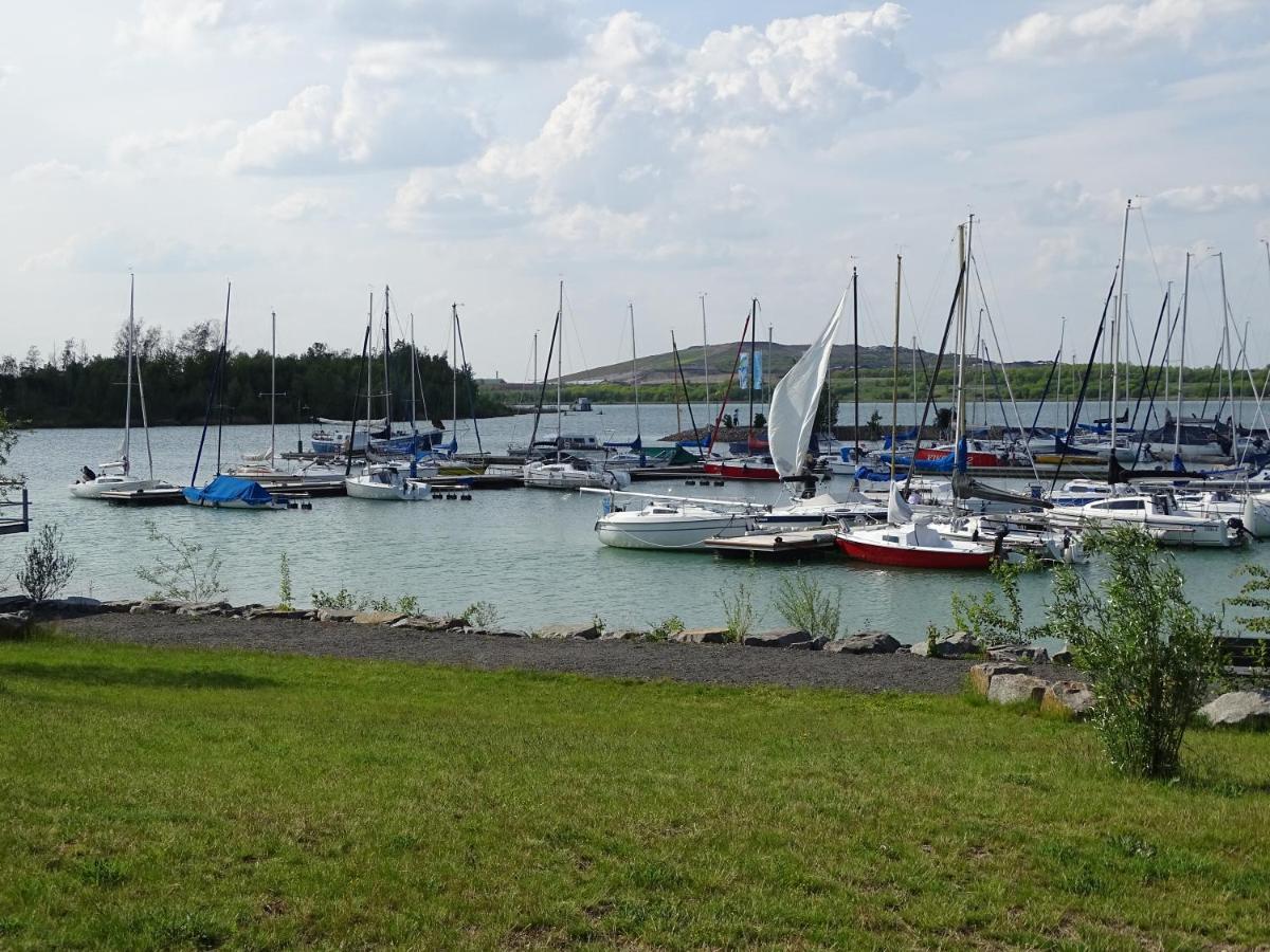 Feriendomizil Am Stoermthaler See, Lagovida, Leipziger Neuseenland, Grosspoesna, Privatstrand Exterior foto