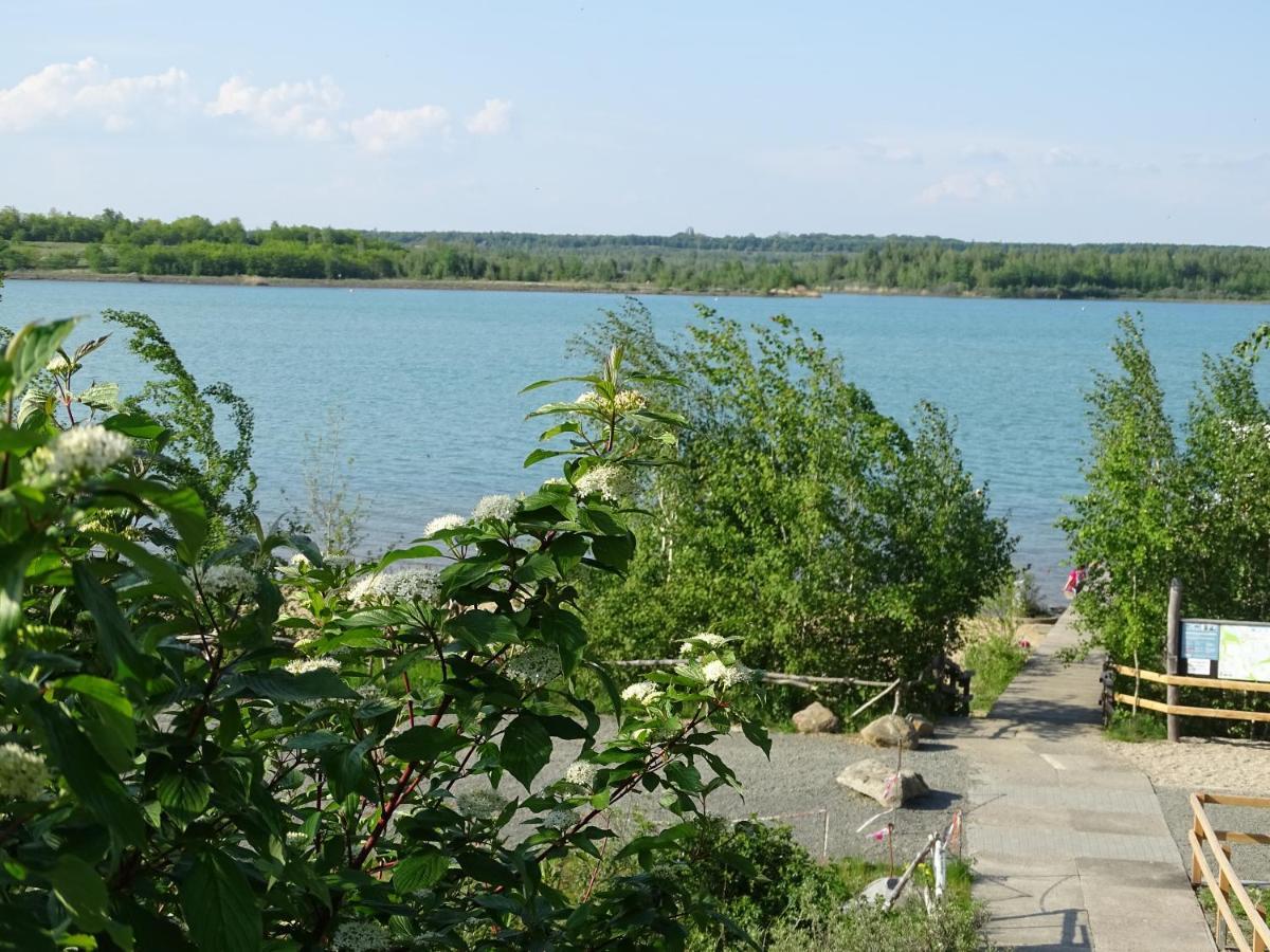 Feriendomizil Am Stoermthaler See, Lagovida, Leipziger Neuseenland, Grosspoesna, Privatstrand Exterior foto