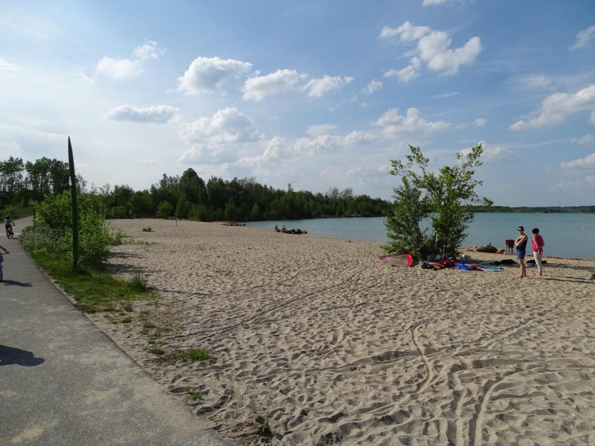Feriendomizil Am Stoermthaler See, Lagovida, Leipziger Neuseenland, Grosspoesna, Privatstrand Exterior foto